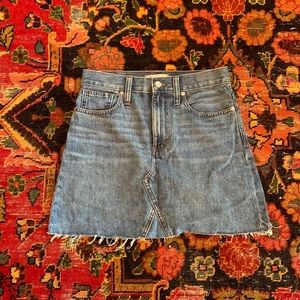 Madewell Denim skirt, 26